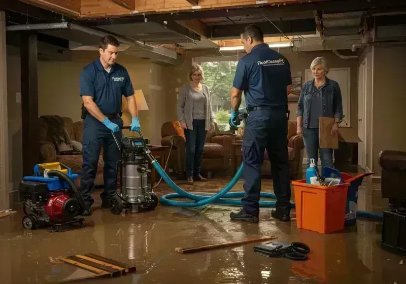 Basement Water Extraction and Removal Techniques process in Knob Noster, MO